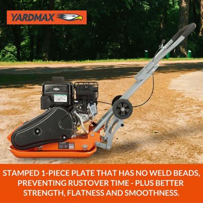 Image showing 9 th YARDMAX 6.5 hp 208cc Plate Compactor, 90kg