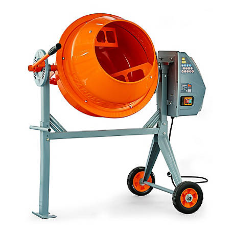YARDMAX 4.0 cu. ft. Concrete Mixer with 0.67 HP Electric Motor