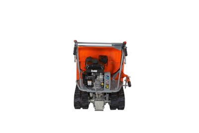 Image showing  4.3 cu. ft. 660 lb. Capacity 208cc Hopper Power Trackbarrow with Gas Shock Assist