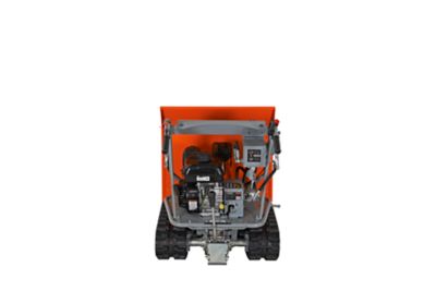 Image showing  7.9 cu. ft. 1,100 lb. Capacity 208cc Hydraulic Dump Hopper Power Trackbarrow with Hydraulic Assist
