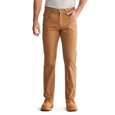 Timberland PRO Men's Straight Fit Ironhide Flex Canvas 5-Pocket Work Pants