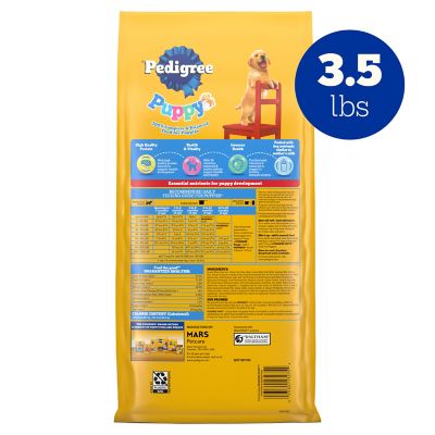 Image showing  Puppy Growth & Protection Steak and Vegetable Flavor Dry Dog Food