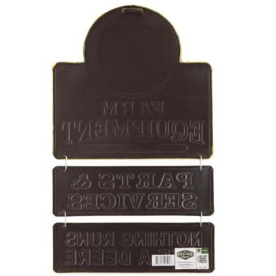 Image showing  Nothing Runs Like a Deere Metal Sign, 19 in. x 11.4 in.