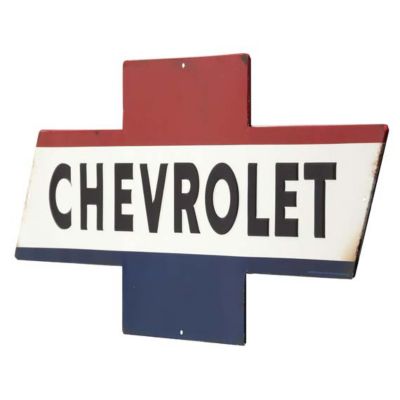 Image showing  Bowtie Logo Metal Sign, 28 in. x 9.45 in.
