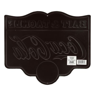 Image showing  Bait and Tackle Embossed Tin Sign, 14 in. x 12 in.