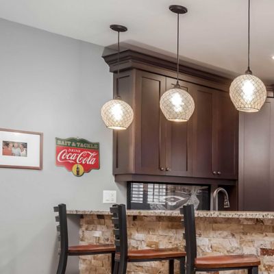 Image showing  Bait and Tackle Embossed Tin Sign, 14 in. x 12 in.