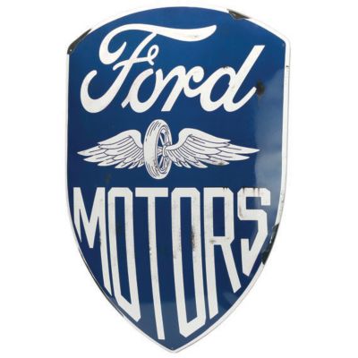 FORD FARMING MEANS LESS WORK  Tractor Tin Metal Sign Wall Garage Classic 