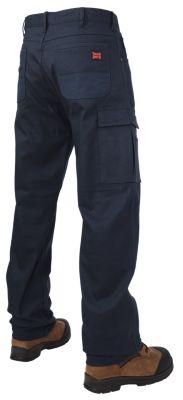 Image showing 1 th Tough Duck Men's Relaxed Fit Mid-Rise Flex Twill Cargo Work Pants