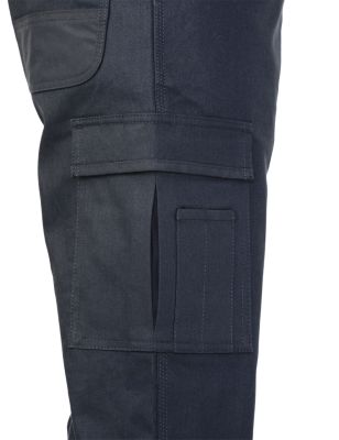 Image showing 2 th Tough Duck Men's Relaxed Fit Mid-Rise Flex Twill Cargo Work Pants