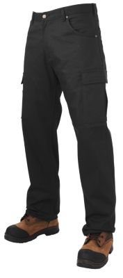 Image showing 0 th Tough Duck Men's Relaxed Fit Mid-Rise Flex Twill Cargo Work Pants