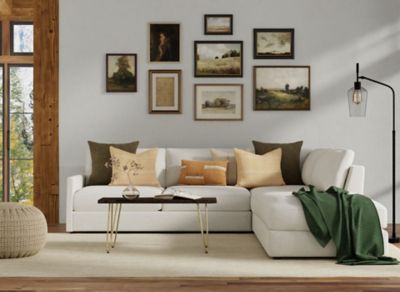 Image showing 7 th Carolina Chair & Table Seti Live Edge Rectangular Coffee Table/Bench, Natural/Black