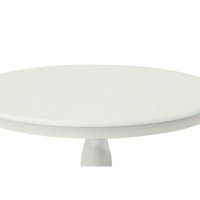 Image showing 1 th Carolina Chair & Table Fairview Round Pedestal Dining Table for 4 People, Antique Finish