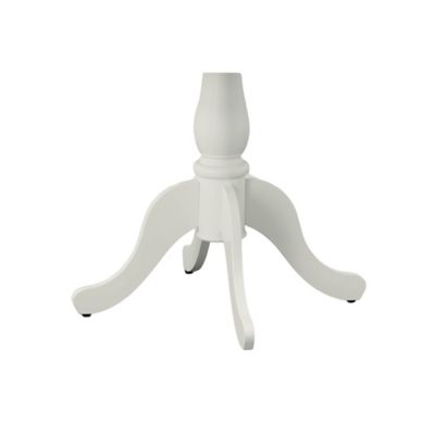 Image showing 2 th Carolina Chair & Table Fairview Round Pedestal Dining Table for 4 People, Antique Finish