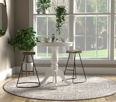 Image showing  Round Fairview Pedestal Bar Table, 30 in.