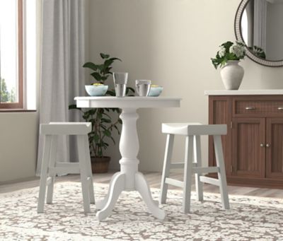 Image showing 6 th Carolina Chair & Table Round Fairview Pedestal Bar Table, 36 in.