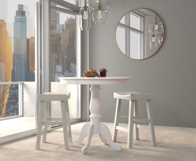 Image showing 7 th Carolina Chair & Table Round Fairview Pedestal Bar Table, 36 in.