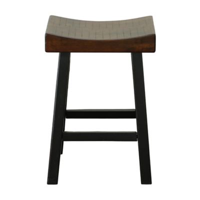Image showing  Colborn Counter Stool, 25 in., Elm/Black