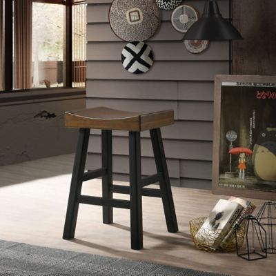 Image showing  Colborn Counter Stool, 25 in., Elm/Black