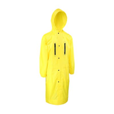 Image showing  Unisex Adult Hi-Vis Polyester Jacket, 48 in., Yellow