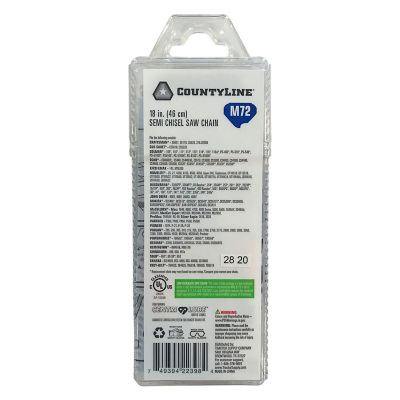 Image showing  18 in. Semi-Chisel Chainsaw Chain, 0.325 in. Pitch, 0.050 in. Gauge, 72 Drive Links, 25072TSC