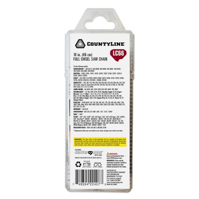 Image showing  18 in. Full-Chisel Chainsaw Chain, 3/8 in. Pitch, 0.050 in. Gauge, 66 Drive Links