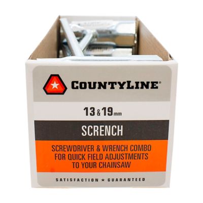 Image showing  13 mm x 19 mm Chainsaw Scrench
