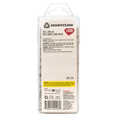 Image showing  18 in. Full-Chisel Chainsaw Chain, 3/8 in. Pitch, 0.050 in. Gauge, 68 Drive Links