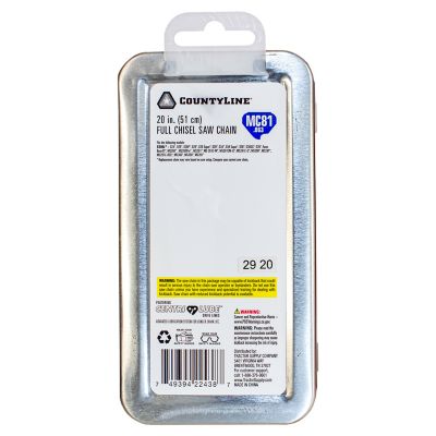 Image showing  20 in. Titanium Full-Chisel Chainsaw Chain, 0.325 in. Pitch, 0.063 in. Gauge, 18 Drive Links