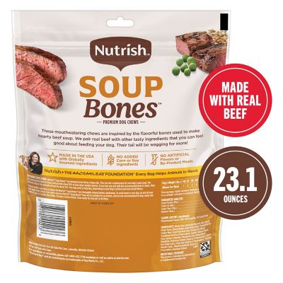 Image showing  Soup Bones Beef and Barley Flavor Dog Chew Treats, 23.1 oz., 11 ct.