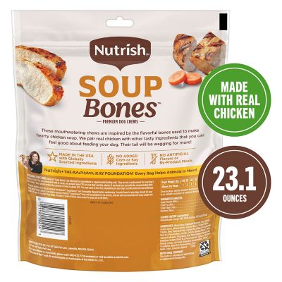 Image showing  Soup Bones Chicken and Vegetables Flavor Dog Chew Treats, 23.1 oz., 11 ct.