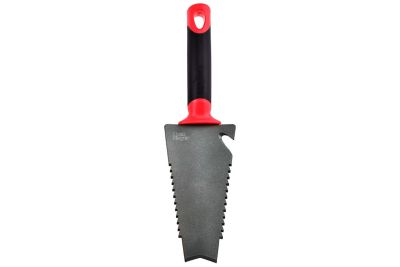 Radius Garden 6.75 in. Root Slayer Trowel with Twine Cutter, Wide, 16011