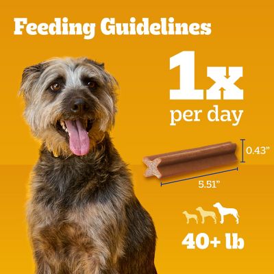 Image showing 7 th DENTASTIX Beef Flavor Dog Dental Treats, Large, 2.08 lb., 40 ct.