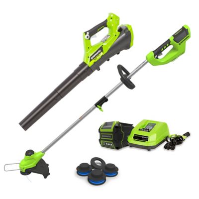 greenworks 40 volt string trimmer