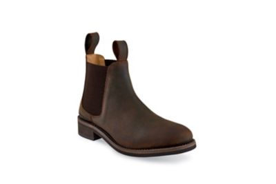 womens brown chelsea ankle boots