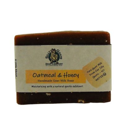 Image showing  Oatmeal and Honey Handmade Goats Milk Bar Soap