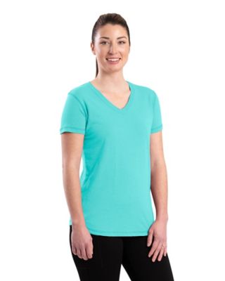 Berne Women's Performance V-Neck Short-Sleeve T-Shirt