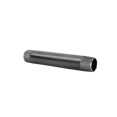 STZ 3/8 in. x 4 in. Black Pipe Nipple, 308 38X4