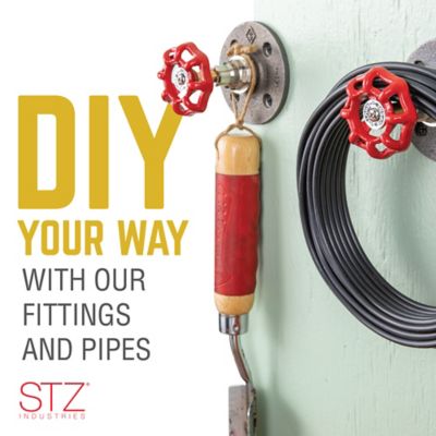 Image showing 5 th STZ 3/4 in. x 3-1/2 in. Black Floor Flange