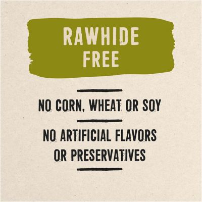 Image showing  Limited Ingredient Natural Large Venison Dog Chew Treats, 22.8 oz.