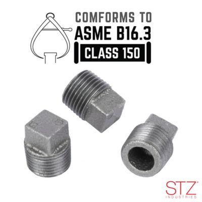 Image showing  3/8 in. Black Plug