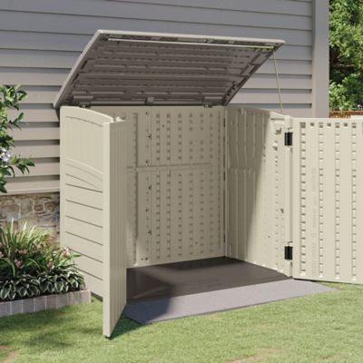 Image showing  34 cu. ft. Small Resin Horizontal Storage Shed