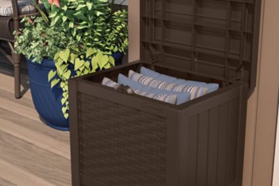 Image showing  22 gal. Resin Storage Seat, Java