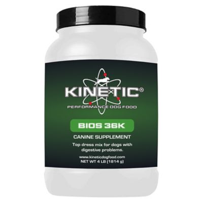 Kinetic Performance Bios 36K Canine Overall Digestive Function Supplement for Dogs, 4 lb.