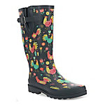 Womens Mid Calf Rain Boots Waterproof Garden Shoes Outdoor Farm Work Mud Boots 