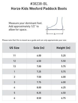 Image showing 1 th Horze Kids' Wexford Paddock Riding Boots