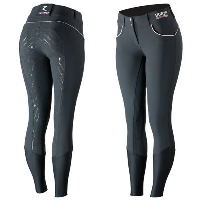 Horze Women's Nordic Performance Full-Seat Breeches, Silicone Grip