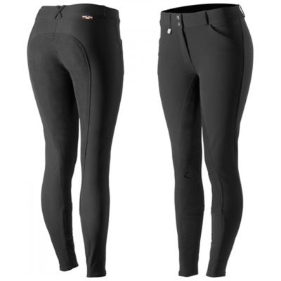 Horze Women's Grand Prix Leather Full-Seat Breeches