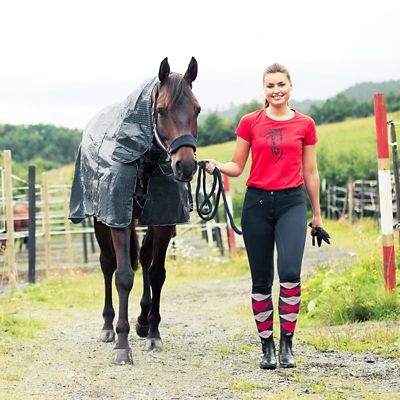 Image showing 6 th Horze Women's Active Full-Seat Breeches, Silicone Grip