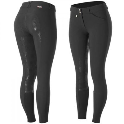 Horze Women's Grand Prix Full-Seat Breeches, Silicone Grip