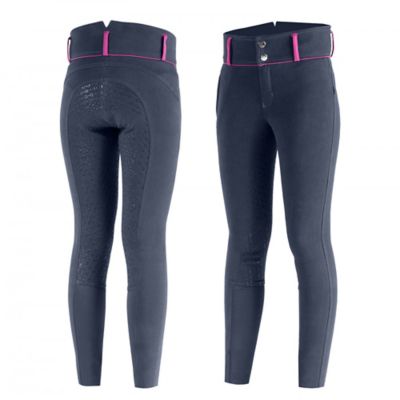 Horze Girls' Daniela Silicone Full-Seat Breeches